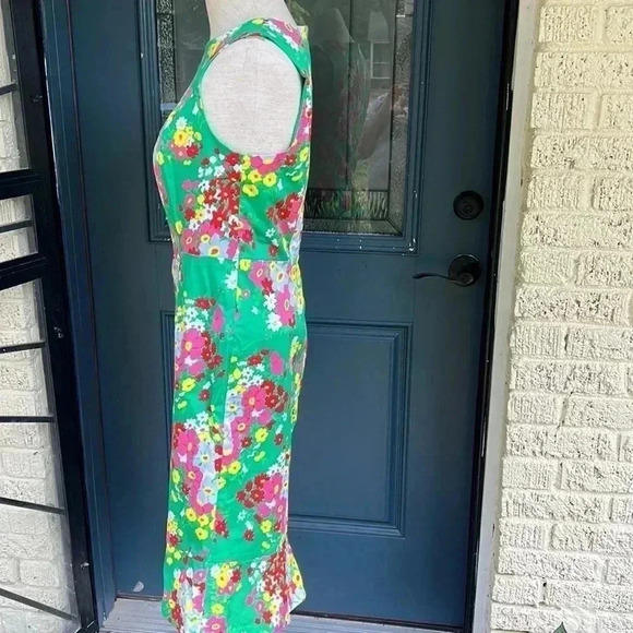 Talbots Springtime Floral Shift Dress size 2 - Picture 2 of 6